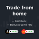 Attract clients with a new offer “Earn from volatility while staying at home!”